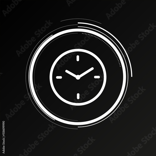 Future Button - Uhr