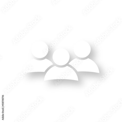 Icon mit Schatten - Gruppe