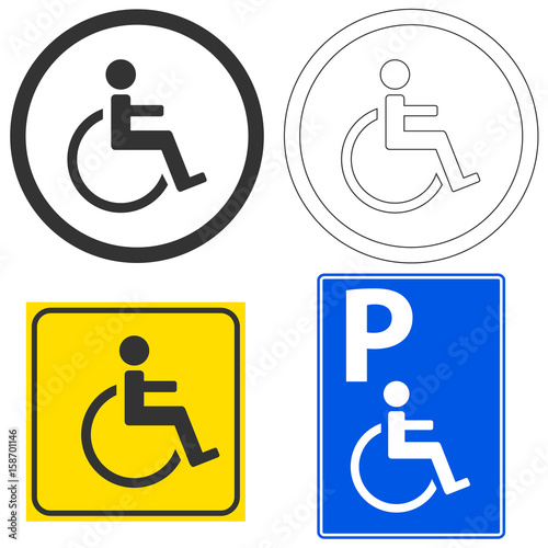 Sign of the disabled