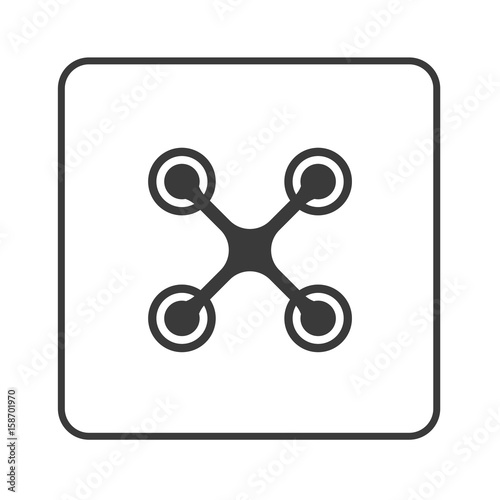 einfache Drohne - Simple App Icon