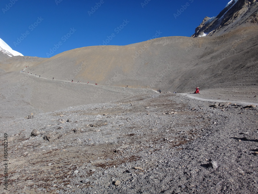 Annapurna circuit, Himalayas, Nepal