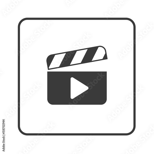 Video - Filmklappe - Simple App Icon
