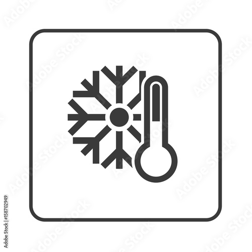 Temperatur - Kalt - Simple App Icon