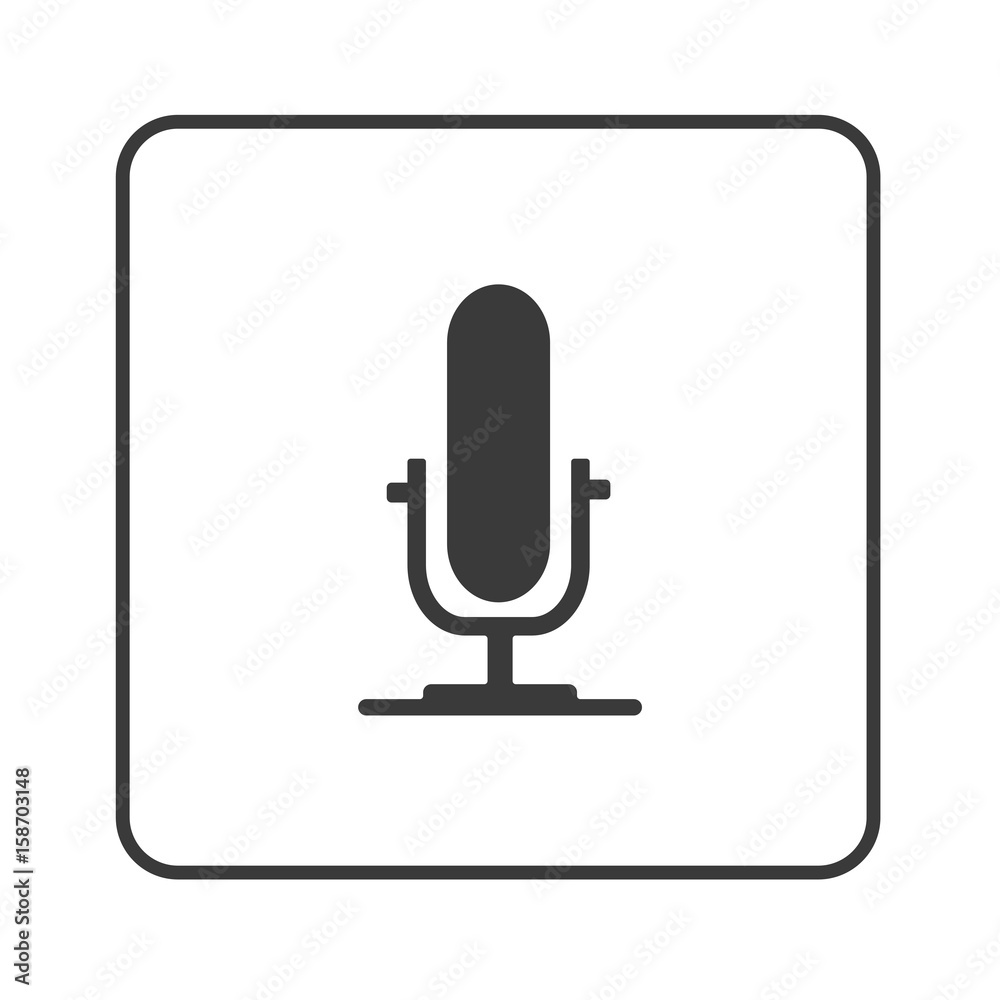 Mikrofon - Simple App Icon Mikrofon - Simple App Icon