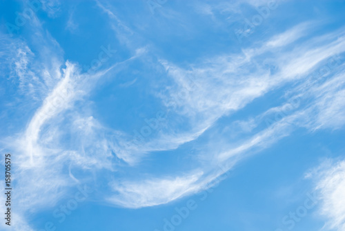 Blue sky with clouds