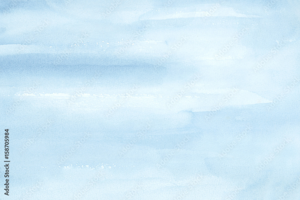 Blue Water Color Background