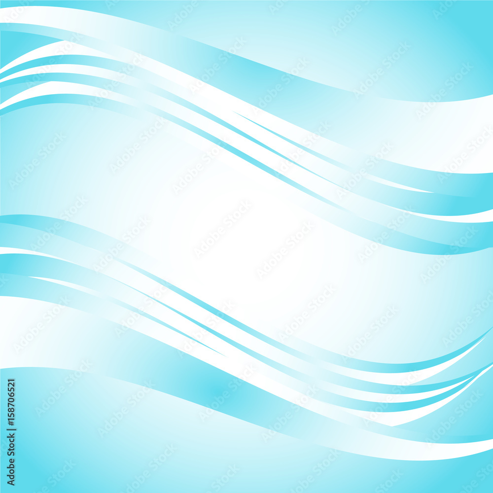 Blue gradient abstract line and wavy background Blue gradient abstract line and wavy background