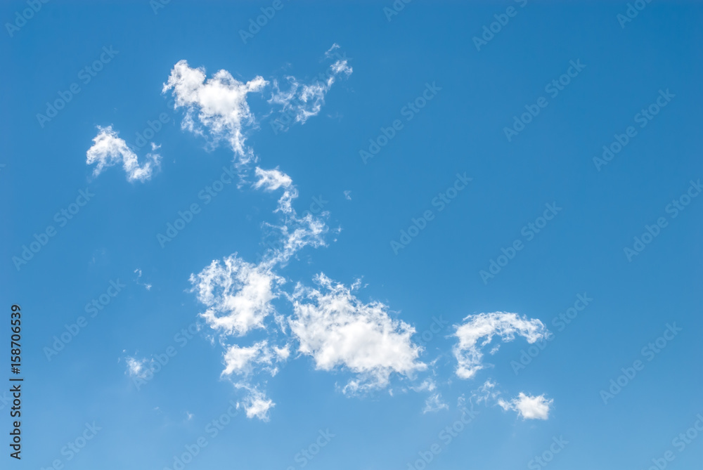 Blue sky with clouds Blue sky with clouds
