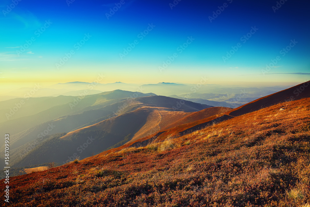 Beautiful landscape in the mountain