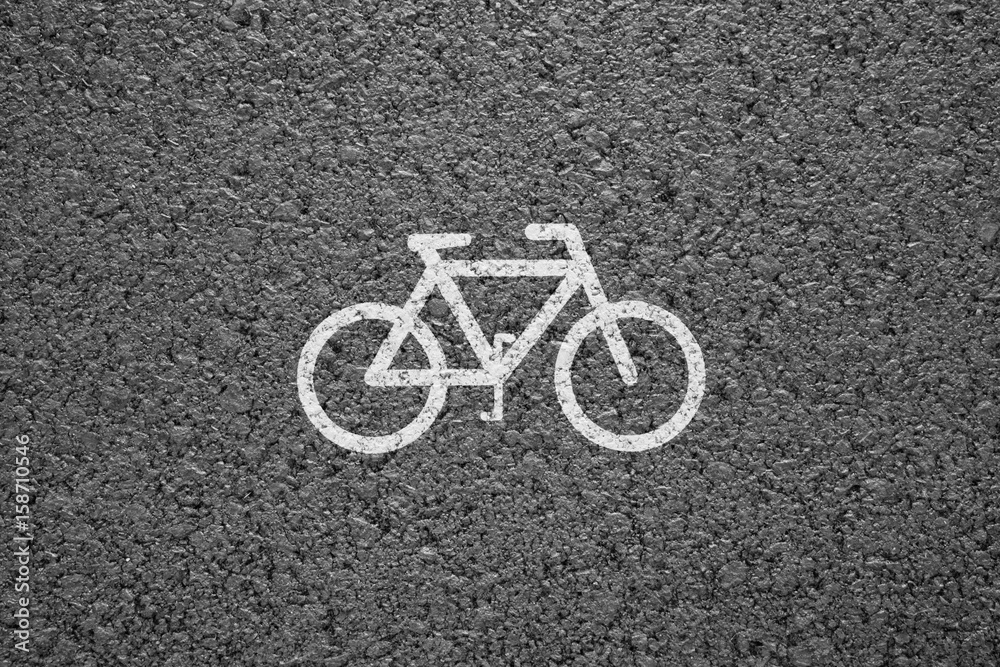 Bicycle icon background texture with some fine grain Bicycle icon background texture with some fine grain