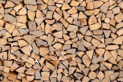 Chopped firewood