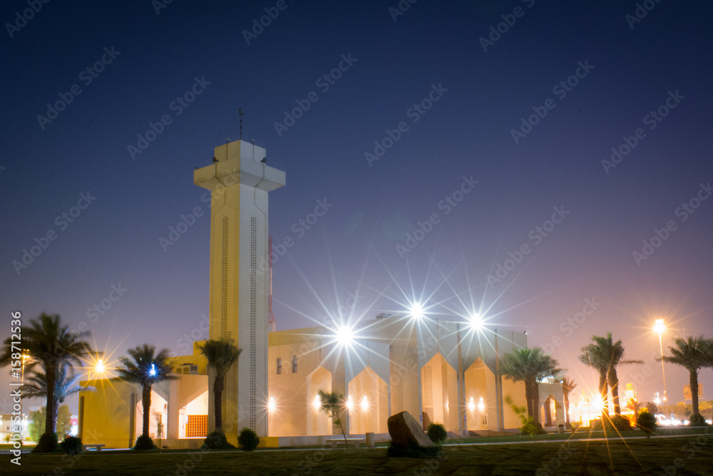 Mosque at Dusk