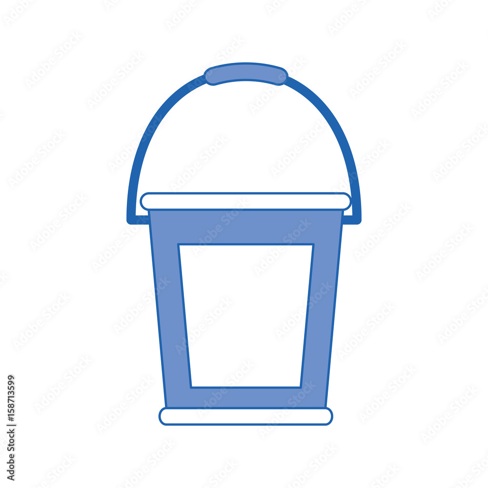 Rubber bucket isolated icon vector illustration graphic design Rubber bucket isolated icon vector illustration graphic design