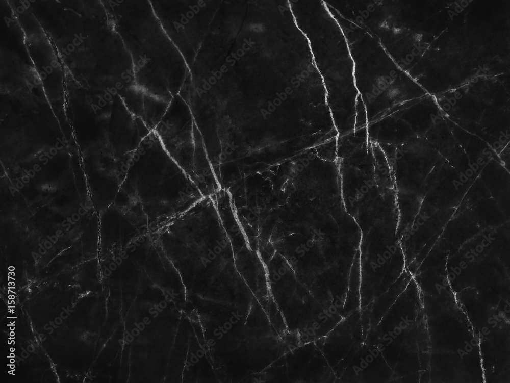 Fototapeta premium Abstract background of black marble