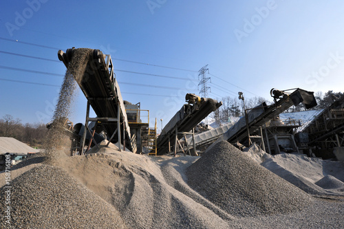 Sand aggregate work