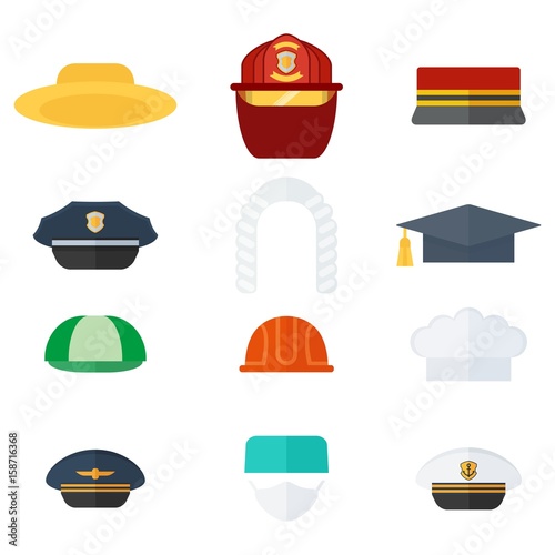 set of professional hats