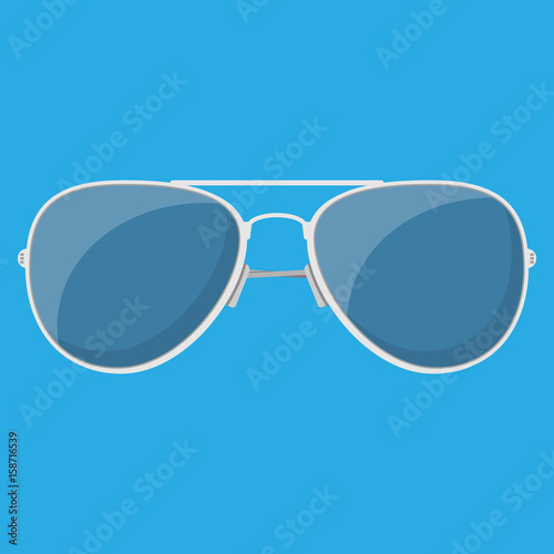 Aviator sunglasses. Protective eyewear.
