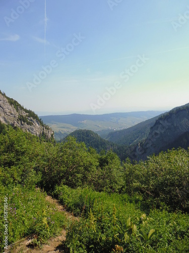 View to the valley