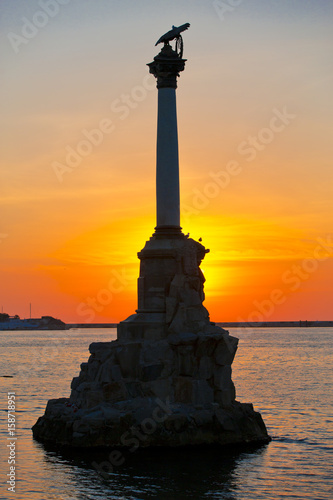Sunset in the Bay of Sevastopol