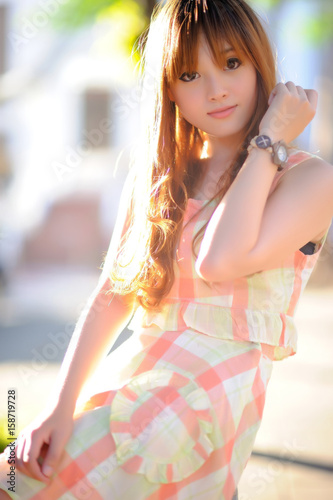 Beautiful asian girl