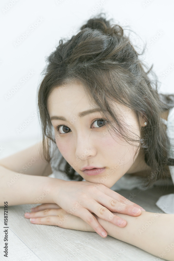 パジャマの女性 パジャマの女性