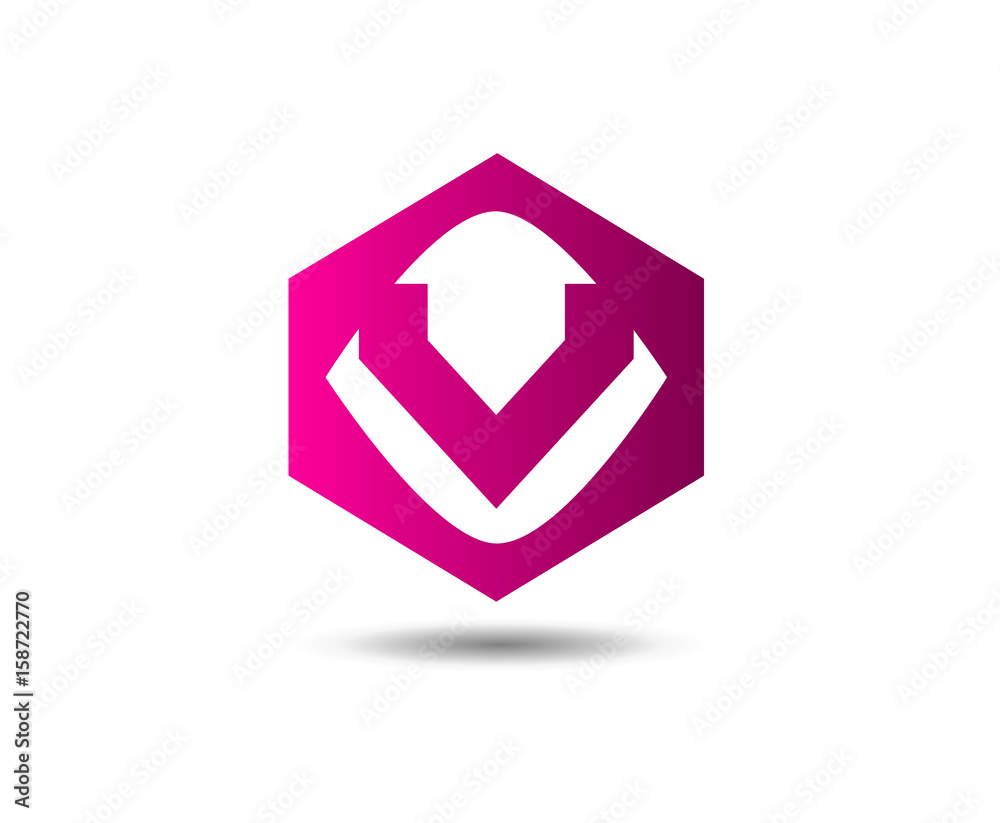 Letter V logo
Letter V logo