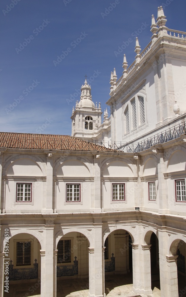 Monastère Saint-Vincent à Lisbonne, Portugal