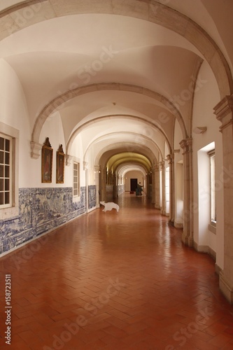 Couloir du monast  re Saint-Vincent    Lisbonne  Portugal