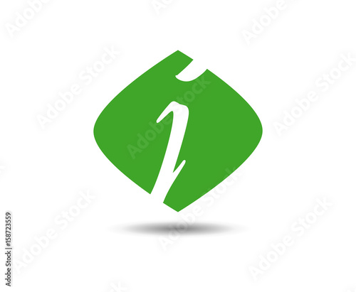 Free Download Letter i logo. Creative concept icon
 - GFXLoad