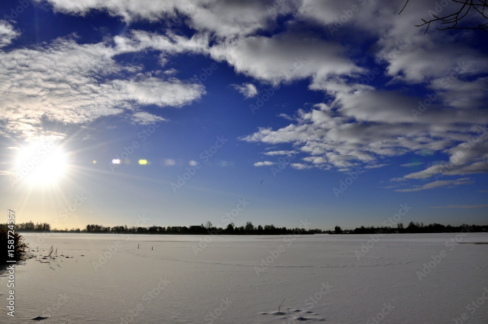 Ice lake Reeuwijk