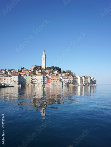 Heritage building at Rovinj old town in Croatia © augustcindy