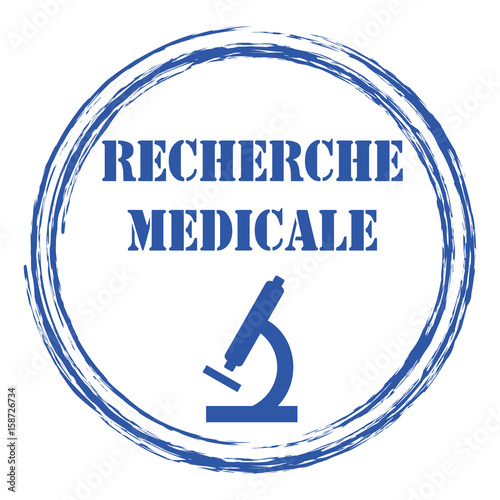 Logo recherche médicale.