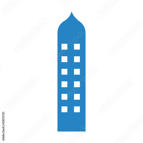 exterior building drawing icon vector illustration design