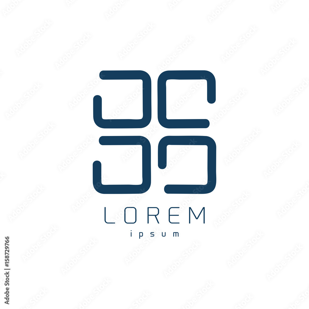 Design geometric logo for company Design geometric logo for company