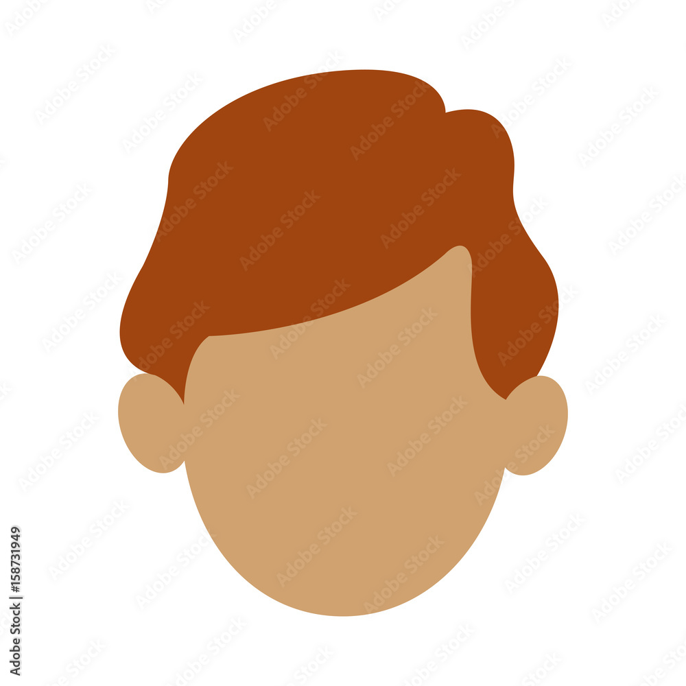 faceless head of man portrait icon vector illustration faceless head of man portrait icon vector illustration