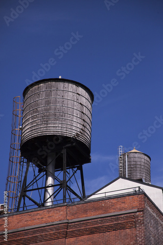 water tank on roof