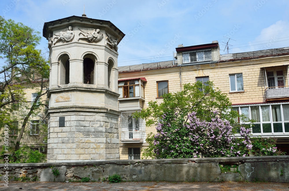 Башня ветров (башня бывшей Морской библиотеки), памятник архитектуры, Севастополь