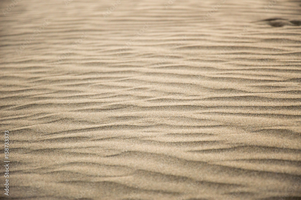 Footprints on sand dunes Footprints on sand dunes