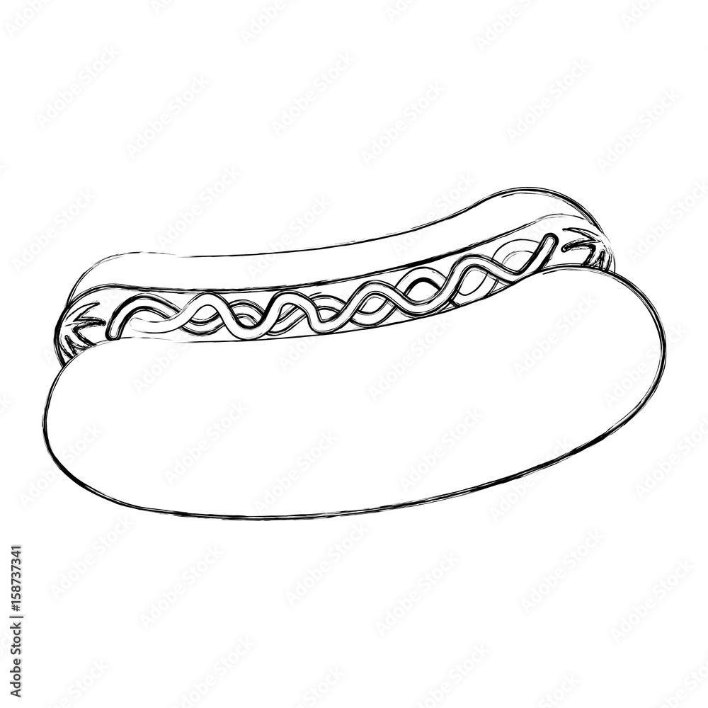 delicious hot dog icon vector illustration design delicious hot dog icon vector illustration design
