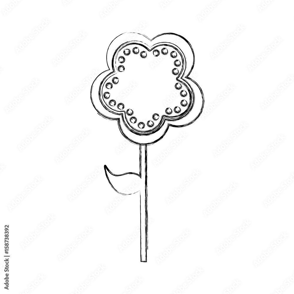 cute flower isolated icon vector illustration design cute flower isolated icon vector illustration design