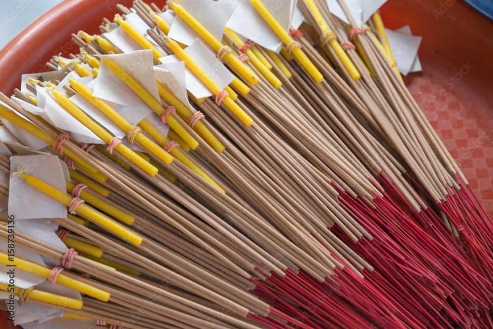 Incense, candles for the altar. Incense, candles for the altar.