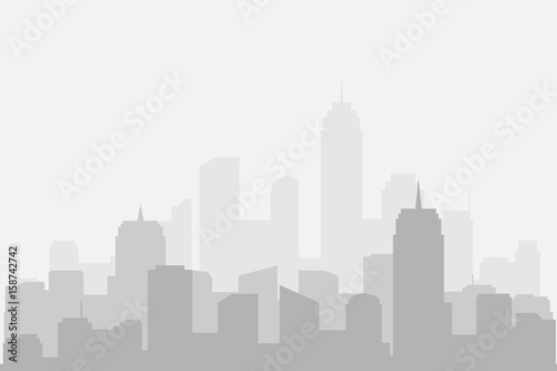 The city landscape. vector and illustrator © TFYKUB 