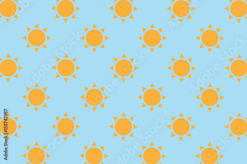 sun pattern wallpaper background.vector and illustration