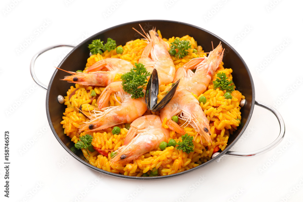 seafood paella