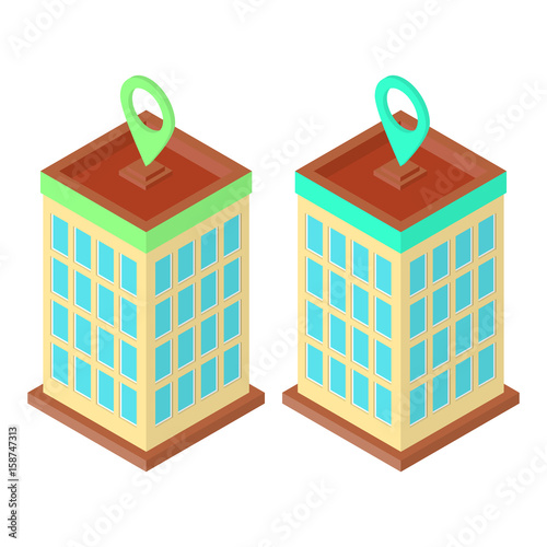 Skyscraper location set