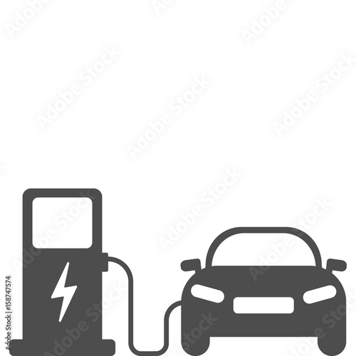 Electric car charging station