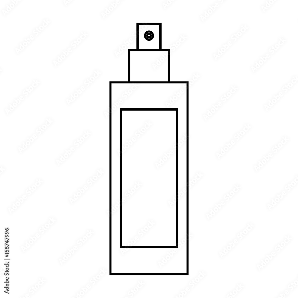 facial cream bottle icon over white background vector illustration facial cream bottle icon over white background vector illustration