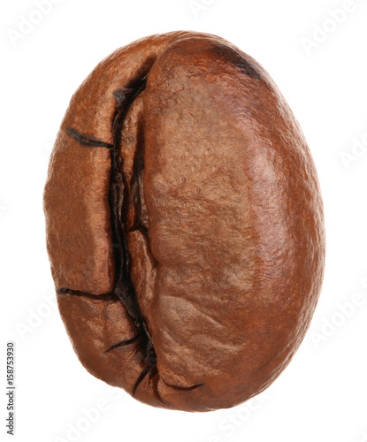 Coffee bean isolated on white background