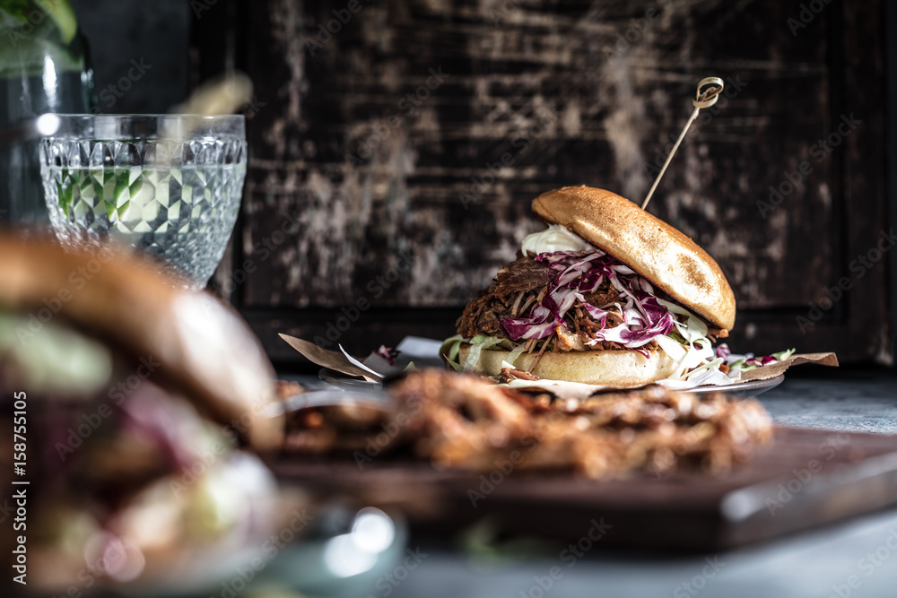 Pulled Pork (burger zubereitung) Pulled Pork (burger zubereitung)