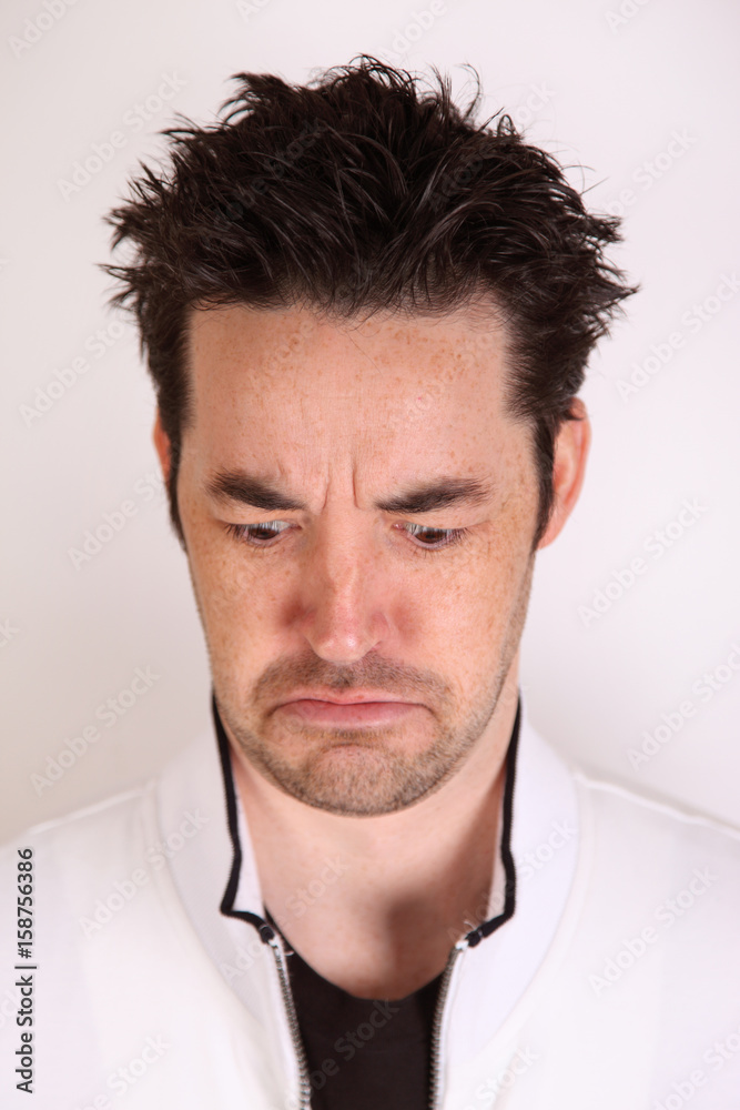 Obraz premium surprised or mad facial expression